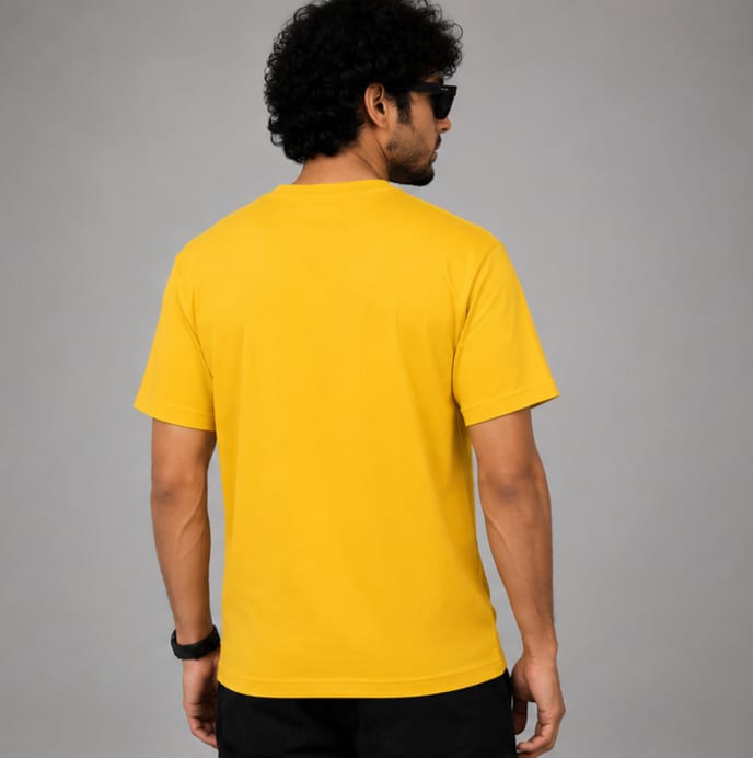 Men's Round Neck Regular Fit Casual T-Shirt
