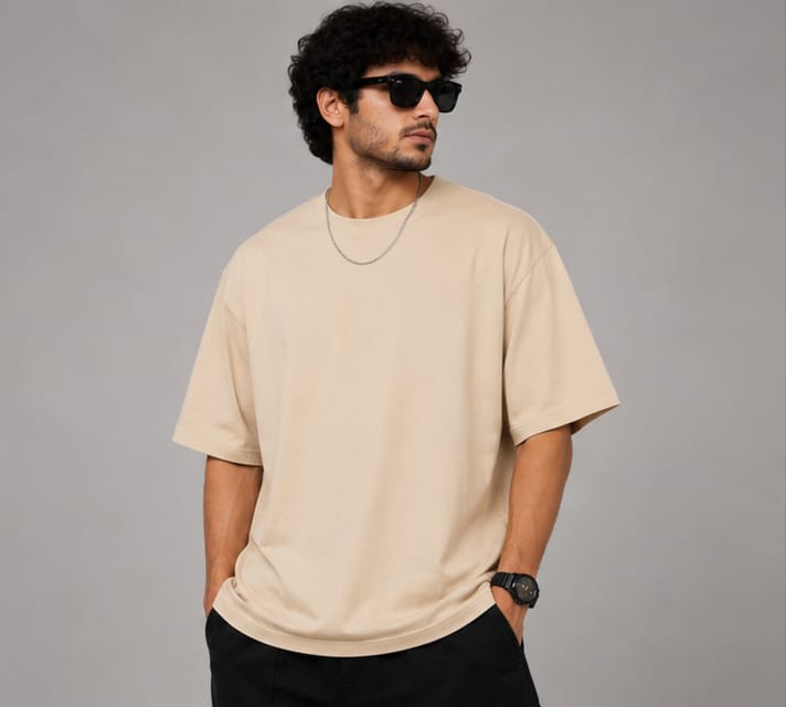 Men's Premium Dedication Oversized Back Graphic Tee