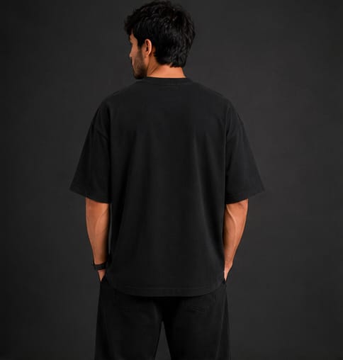 Men's Portugal Inspired Front Print Oversized T-Shirt