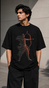 oversized shree ram t shirt